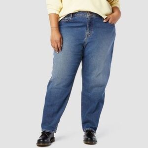 Levi’s Denizen Blue Mid Rise 90's Loose Straight Jeans